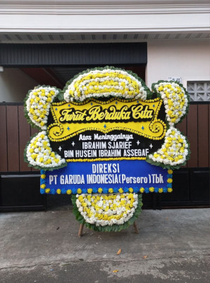 Papan Bunga Duka di Wonolelo