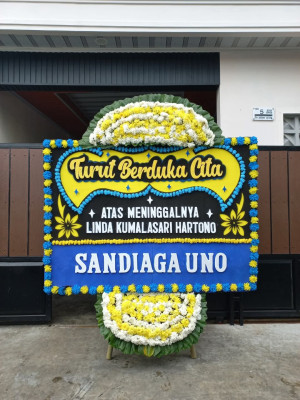 Papan Bunga Duka di Wonolelo