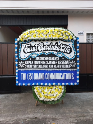 Papan Bunga Duka di Wonolelo